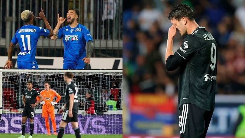 La Juventus crolla ad Empoli: Caputo show e poker azzurro