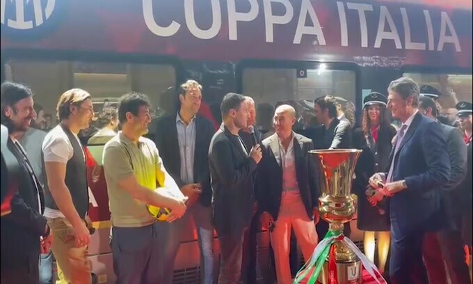 Totti: "La favorita in Coppa Italia? Mercoledì gioca la Roma..."