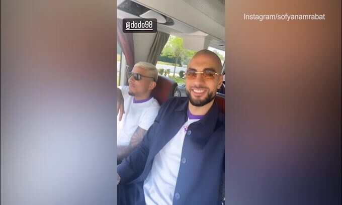 Fiorentina, Amrabat e Dodo verso Roma: il video social