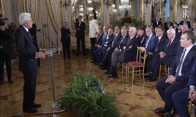 Mattarella: "Coppa Italia manderà un messaggio per l'Emilia-Romagna"