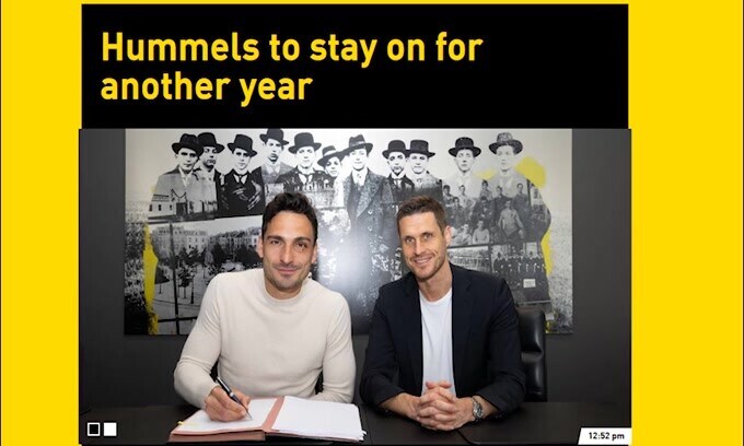 Ufficiale, Hummels rinnova col Borussia Dortmund