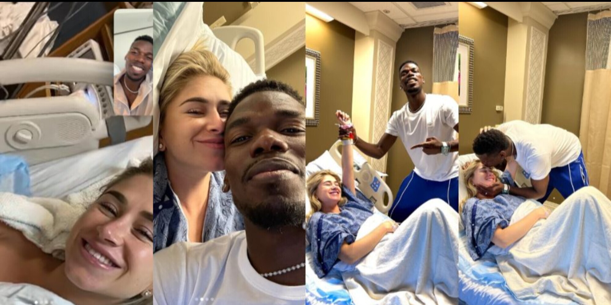 Pogba, gioia in una stagione sfortunata: è nato il terzo figlio