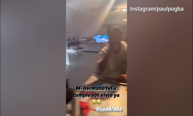 Pogba e Cuadrado, il buon umore non manca certamente!