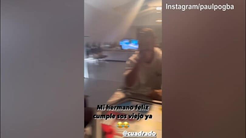 Pogba e Cuadrado, il buon umore non manca certamente!