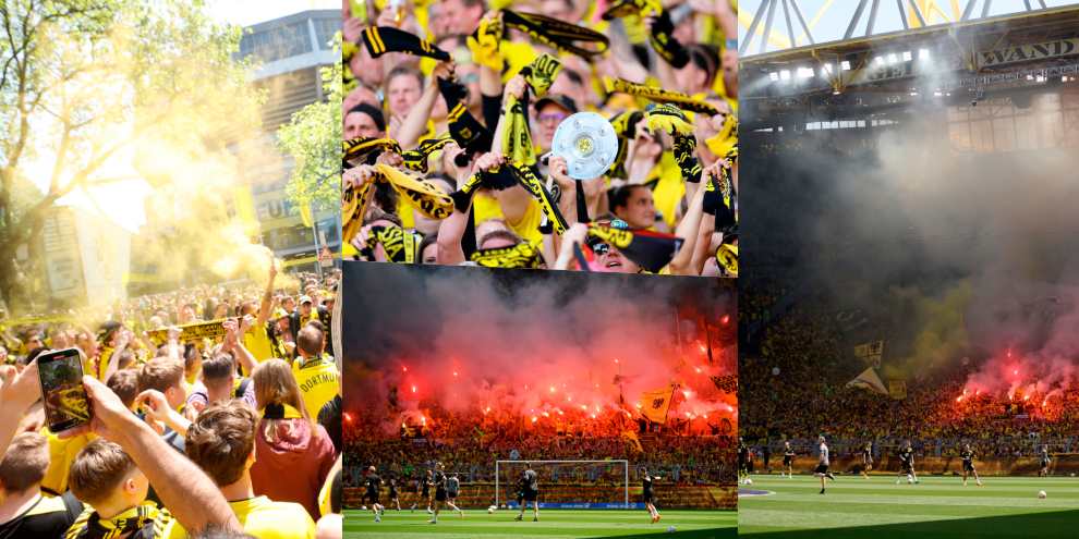 Borussia Dortmund, la carica della marea gialla verso la vittoria dello scudetto!