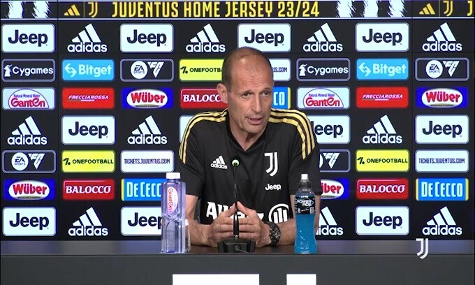Allegri: "Non ho messo un veto su Giuntoli"