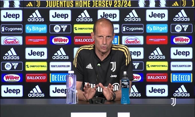 Allegri: "Classifica Juve migliore di quella dello scorso anno"
