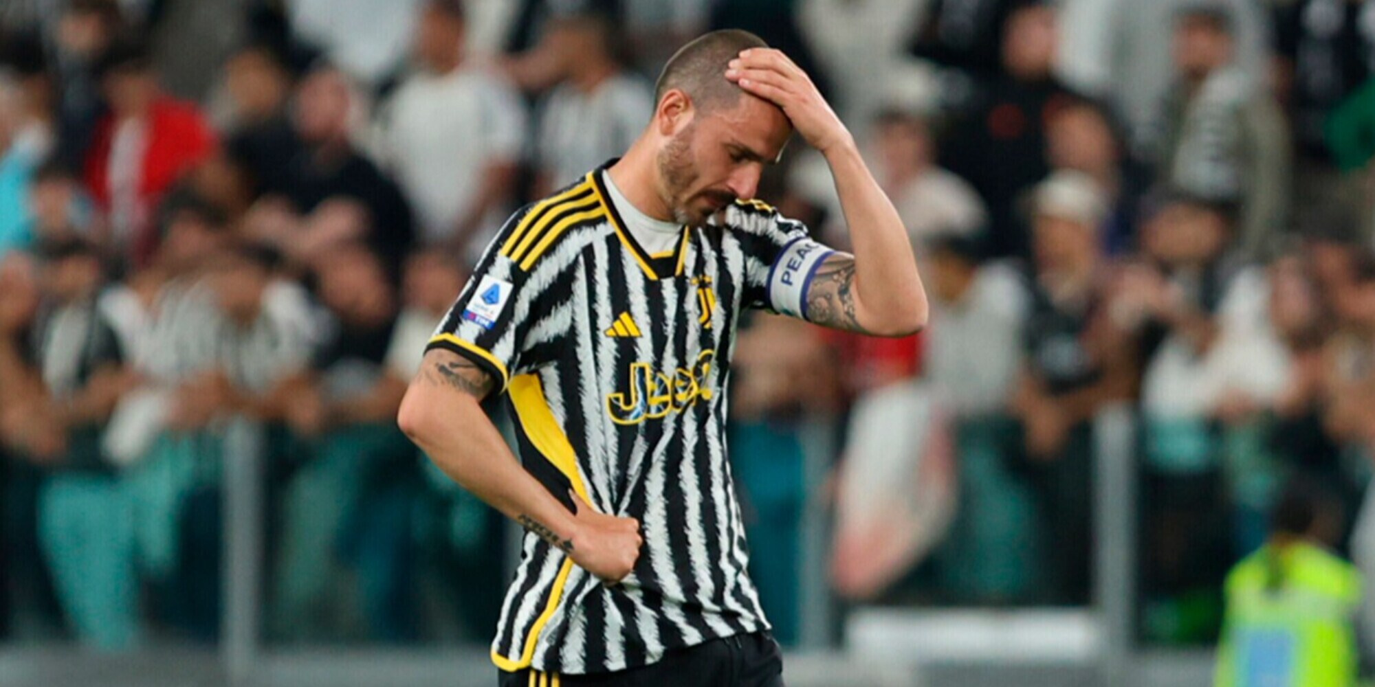 Juve, Bonucci: "Dispiaciuti e delusi, non meritavamo di finire così"