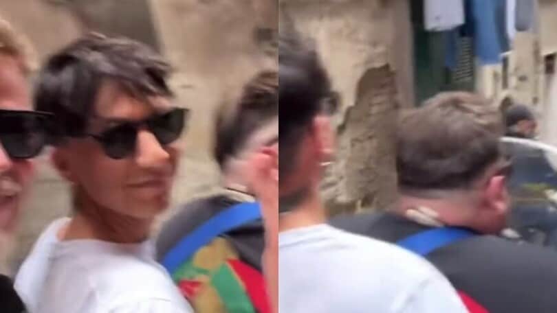 In tre sullo scooter e senza casco: tra loro c'è il cantante Ultimo!