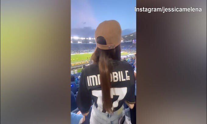 Lazio, lady Immobile partecipa alla festa