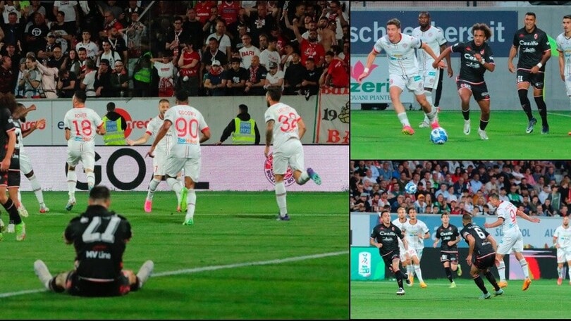 Sudtirol, 1-0 nel recupero e vantaggio in semifinale: Bari ko all'andata