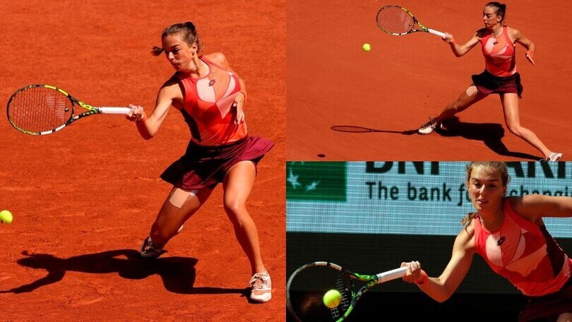 Roland Garros, Bronzetti fuori con Jabeur: le immagini del match
