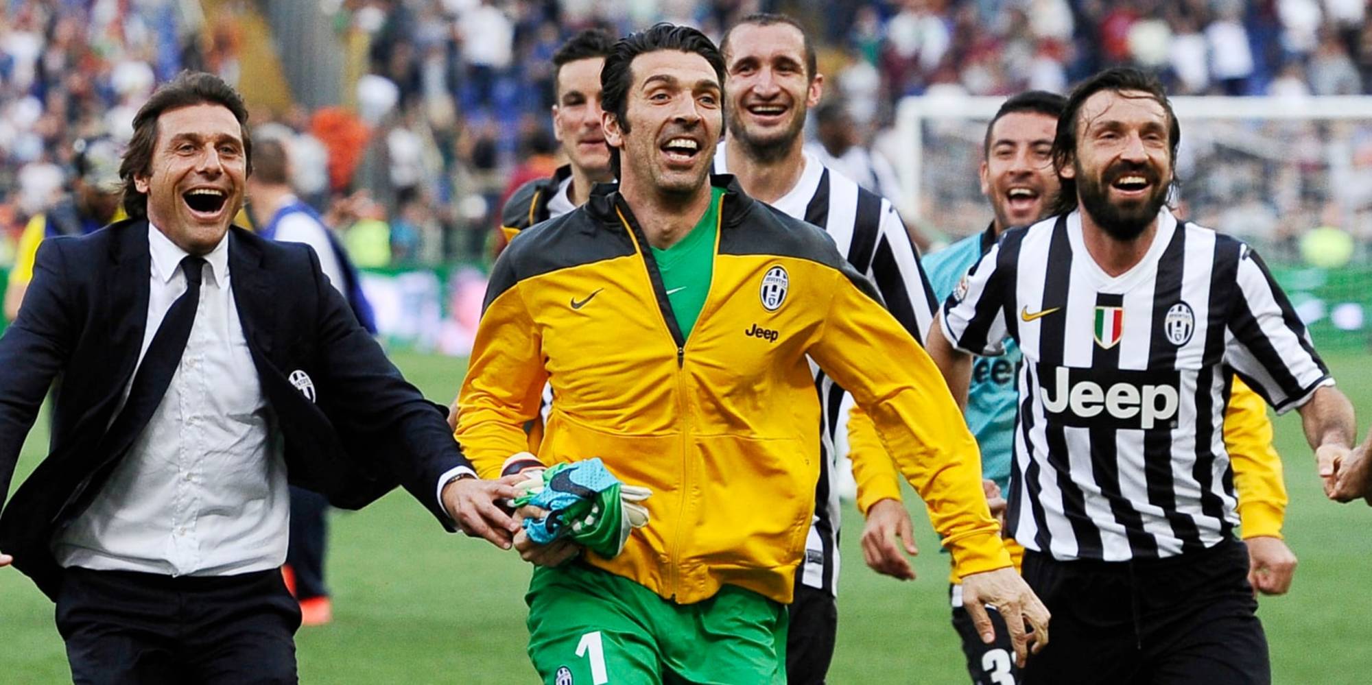 Juve, Conte: "Pirlo, Buffon e Del Piero decisivi nel mio ciclo"