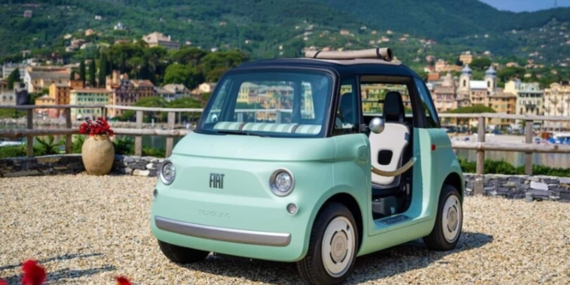 Nuova Fiat Topolino: piccola, compatta ed elettrica