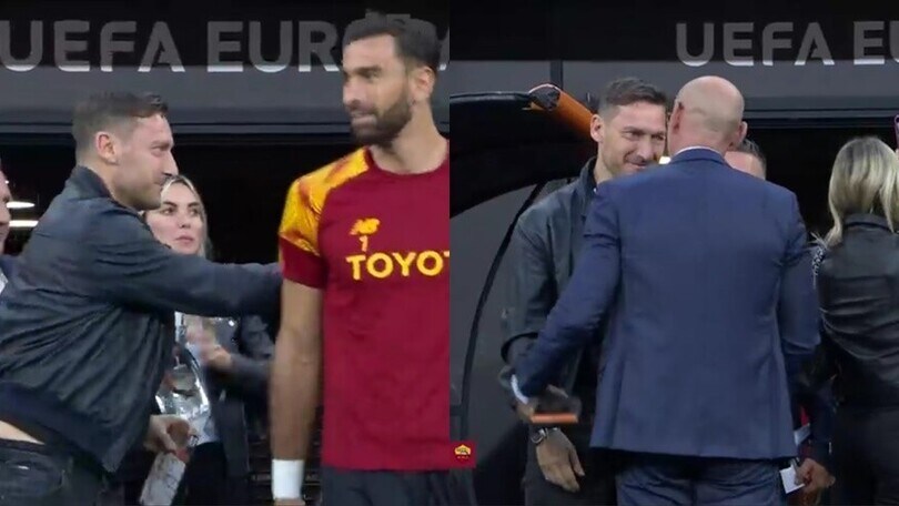 Siviglia-Roma, Totti scende in campo alla Puskas Arena