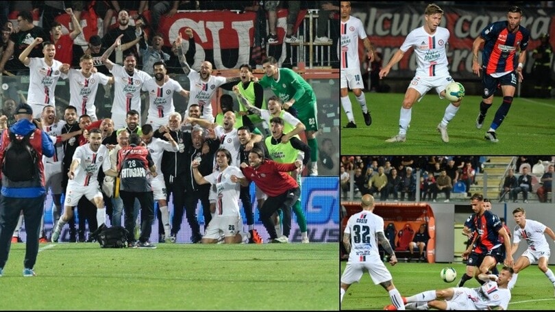 Crotone-Foggia 2-2, Beretta regala la semifinale ai rossoneri