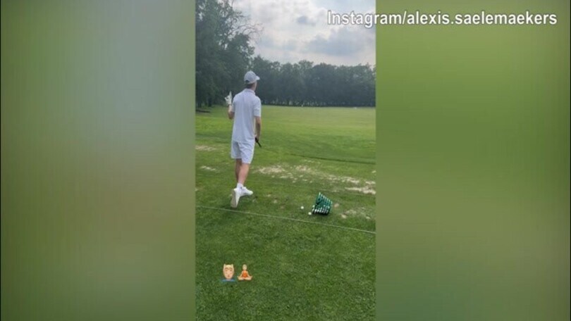 Milan, non solo calcio per Saelemaekers: che colpo a golf!