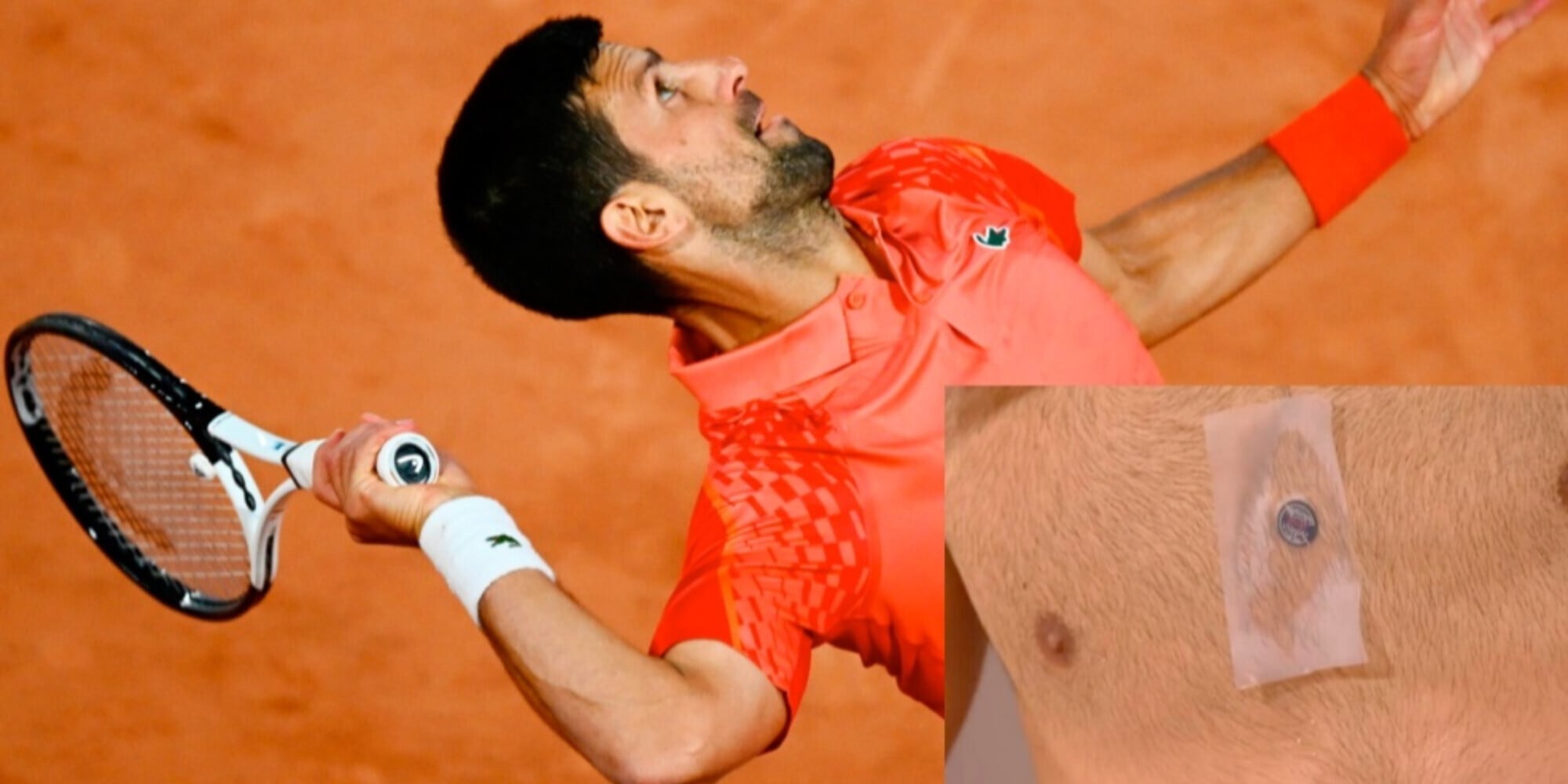 Djokovic, Iron Man al Roland Garros: microchip sul petto. A che serve?