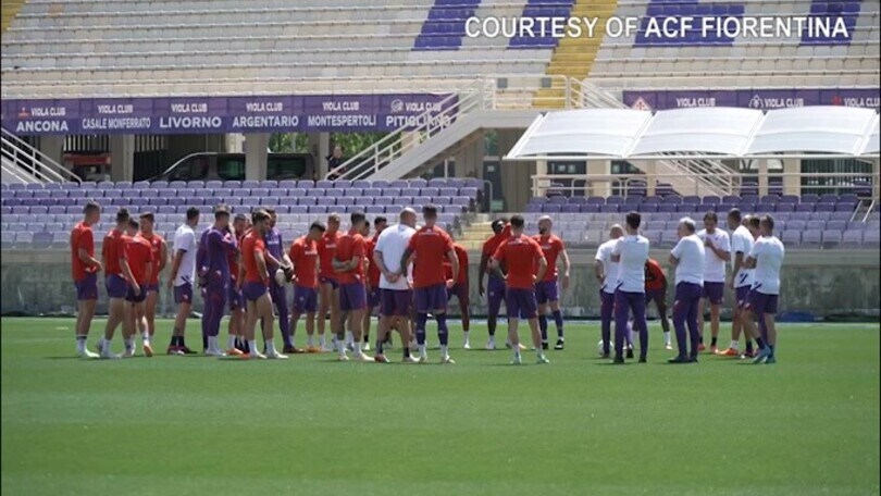 Fiorentina, inizia la preparazione verso la finale di Conference League