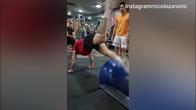 Zaniolo, prosegue il duro lavoro