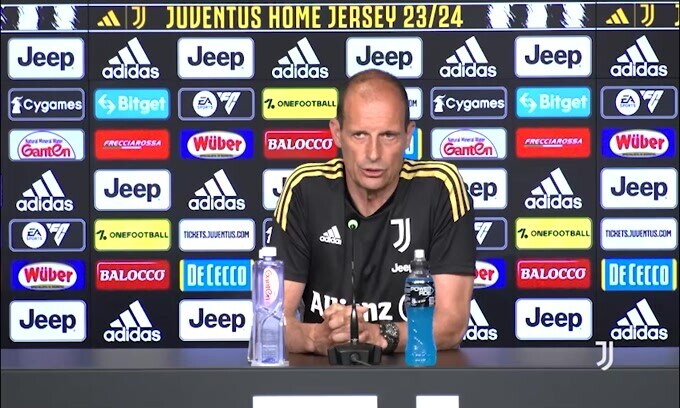 Allegri: "Vlahovic via? Non parlo di mercato"