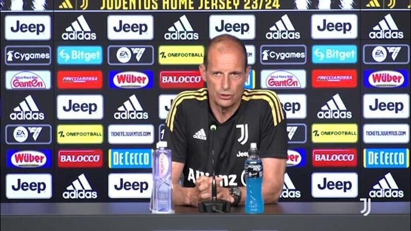 Allegri: "Vlahovic via? Non parlo di mercato"