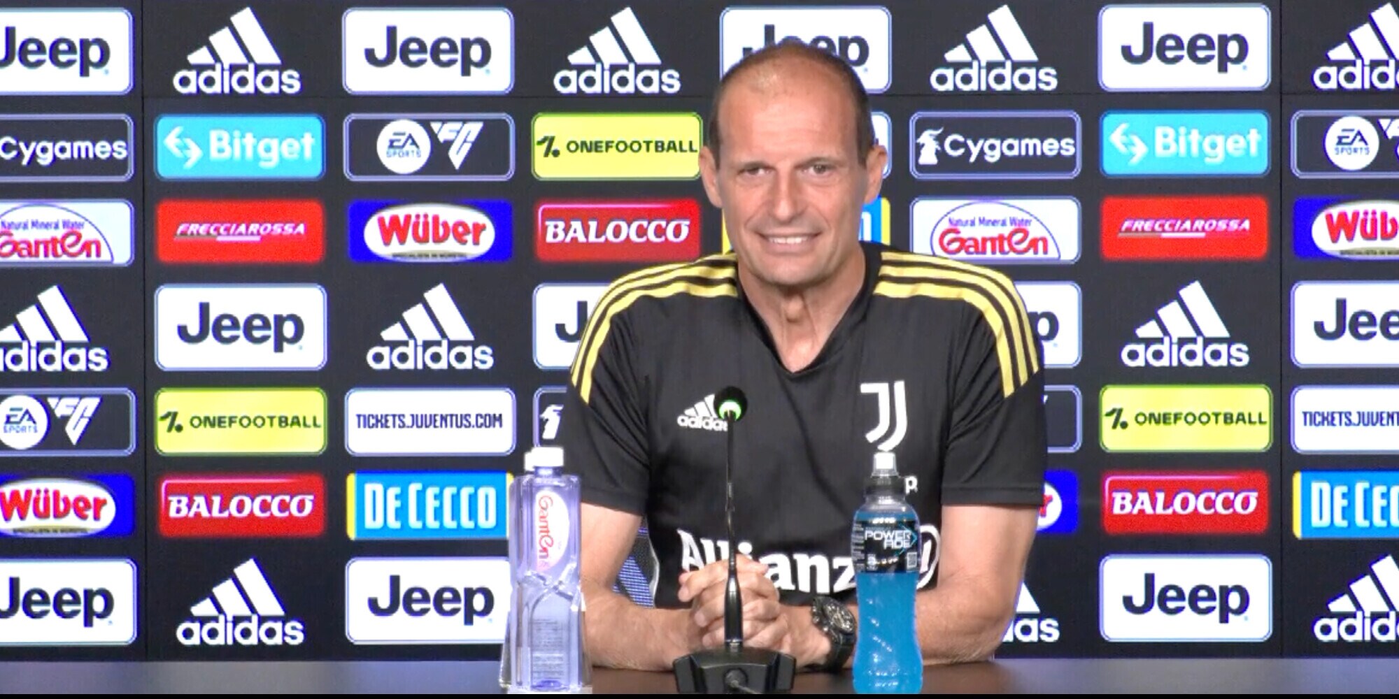 Juve, Allegri: il piano sul futuro e la risposta alle critiche dei tifosi