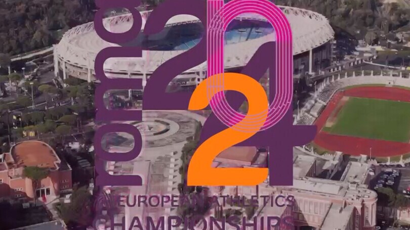 Atletica, svelato il logo degli Europei di Roma2024