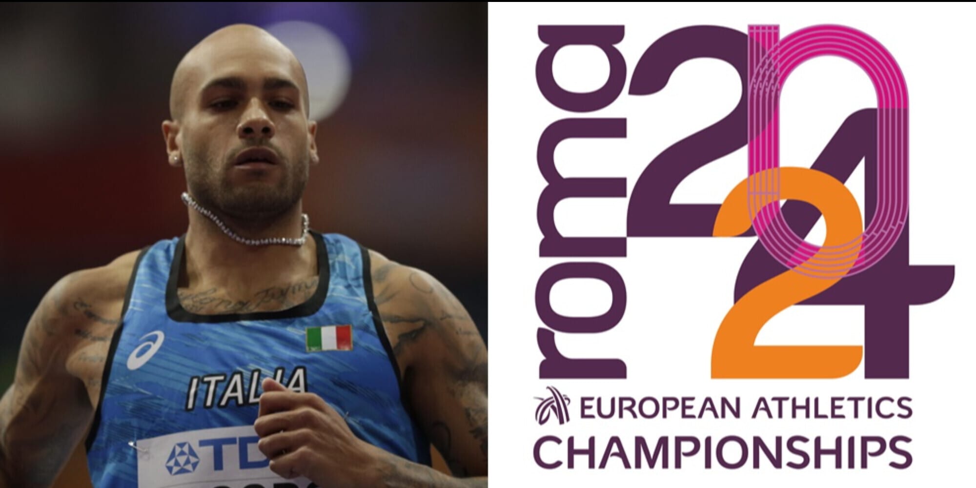 Atletica, Europei di Roma2024: presentato il logo ufficiale