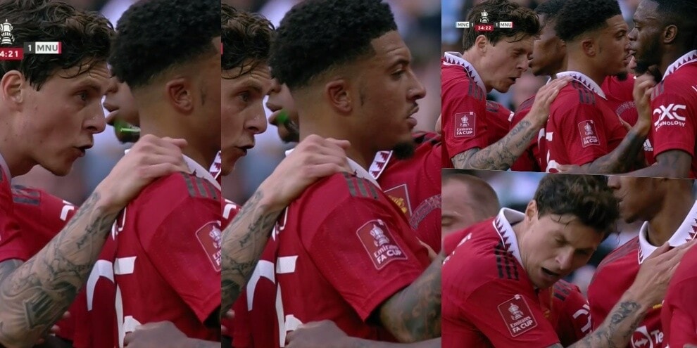 Lindelof colpito da un oggetto lanciato dagli spalti dopo il pari United FOTO