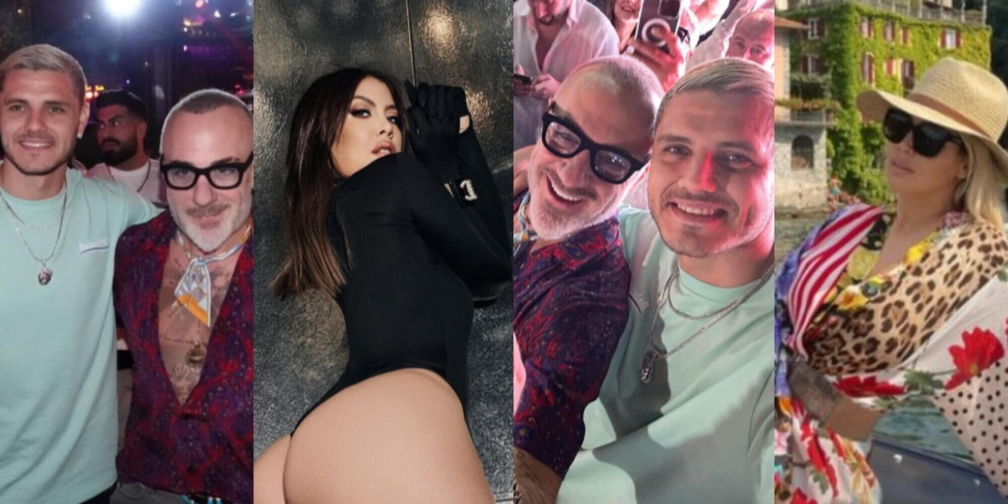 Icardi, Gianluca Vacchi e Wanda Nara: cosa è successo