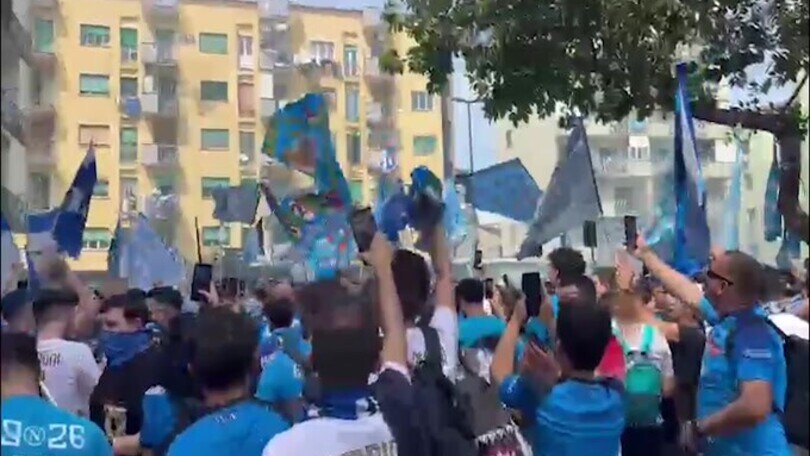 A Napoli è cominciata la grande festa