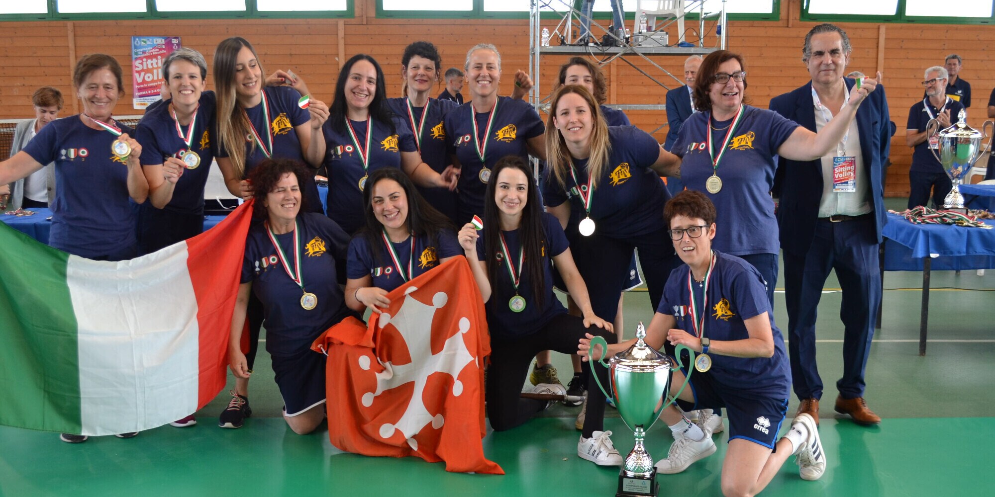 Nel sitting volley prosegue il dominio di Pisa e Nola