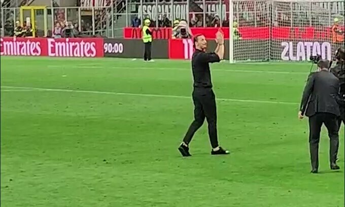 Ibra, addio al calcio: ecco il saluto a San Siro