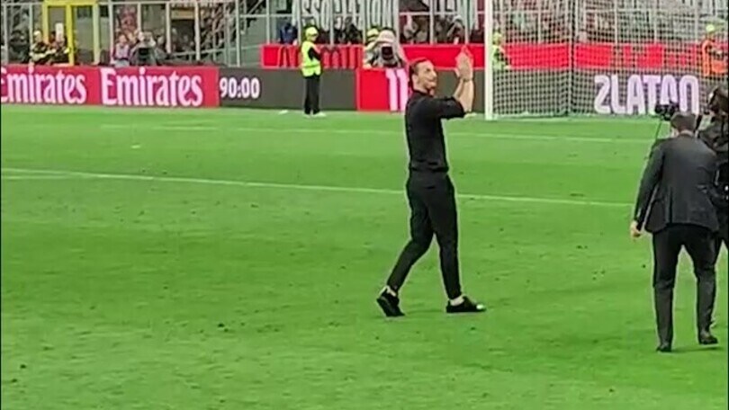 Ibra, addio al calcio: ecco il saluto a San Siro