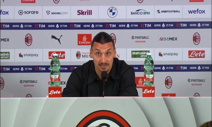 Milan, Ibra: "Anche Dio si è messo a piangere..."