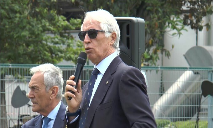 Malagò: "Campo dedicato a Vialli è di tutti gli sportivi italiani"