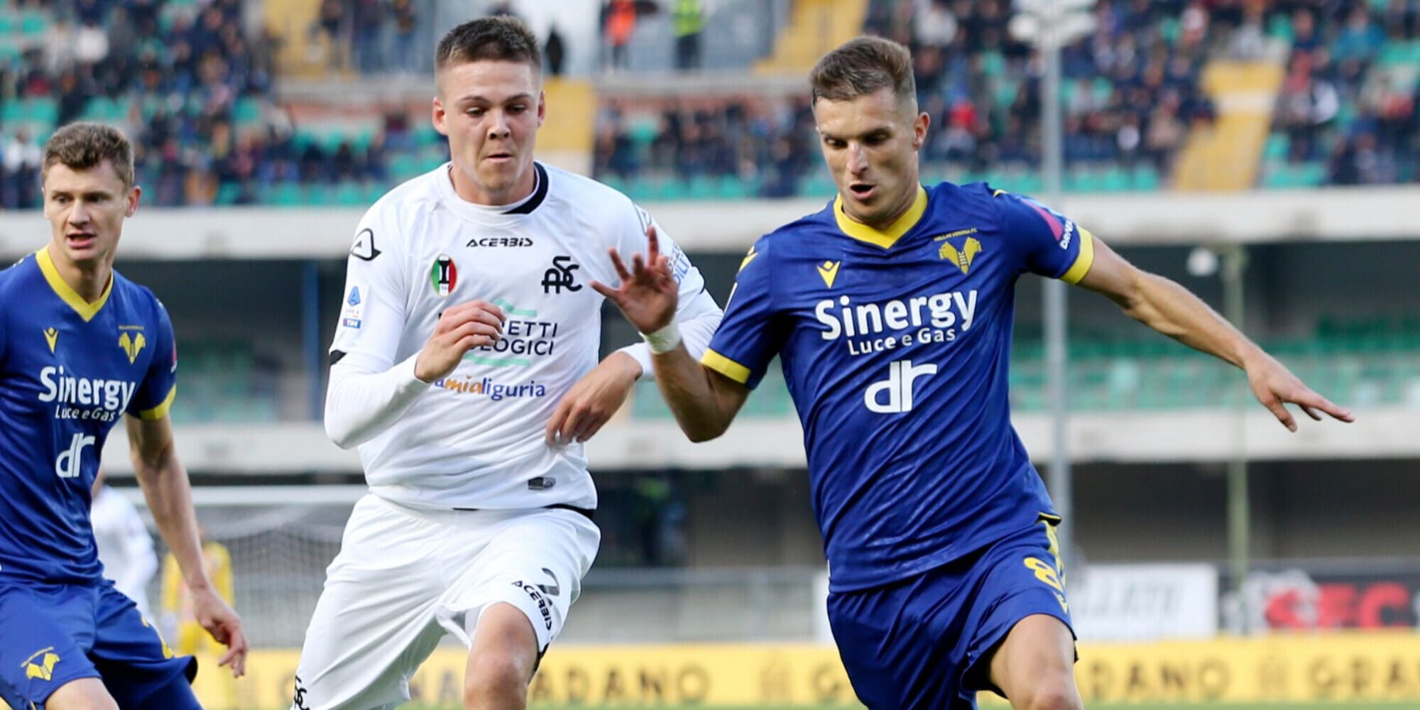 Spezia-Verona, Peracchini contro la Lega: "Udine scelta da rivedere"