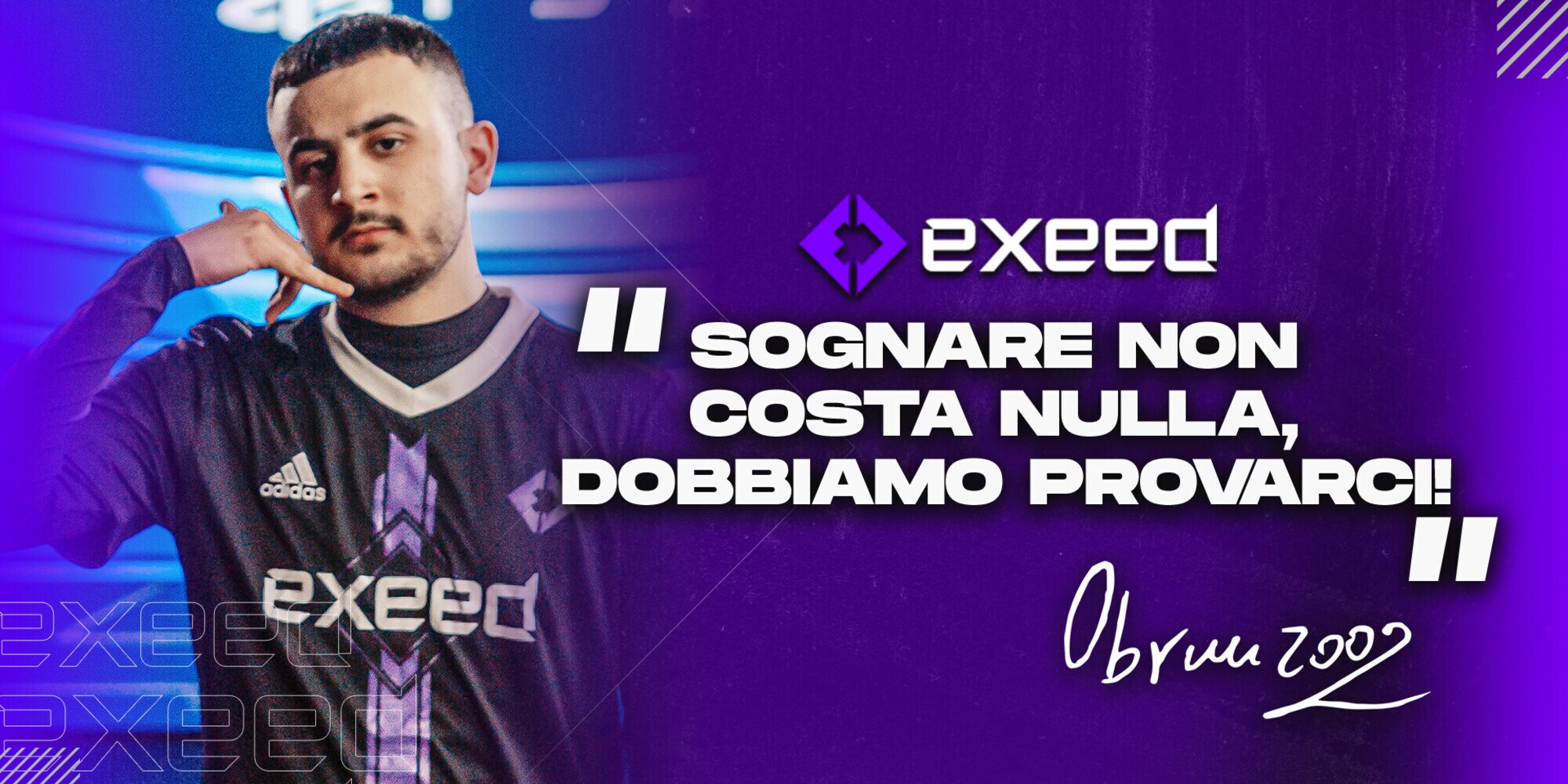 Exeed e Obrun credono alla Champions League virtuale
