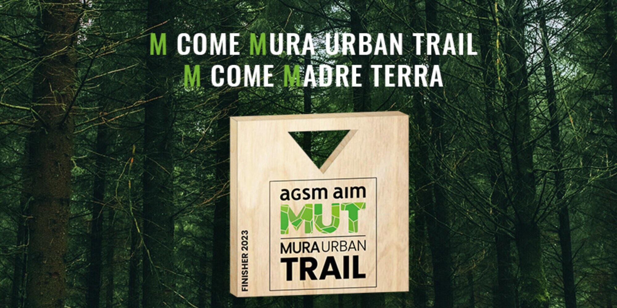 A Verona si pensa alla natura. Con AgsmAim Mura Urban Trail 2023, la medaglia è in pioppo italiano
