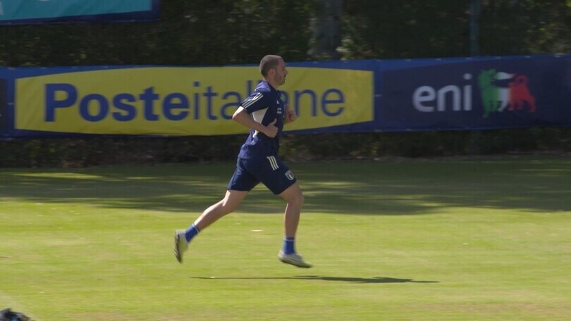 Italia, secondo allenamento al Forte Village