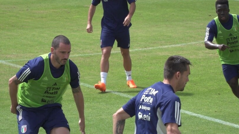 Italia, Juve e Toro insieme: Chiesa e Bonucci al lavoro con Buongiorno