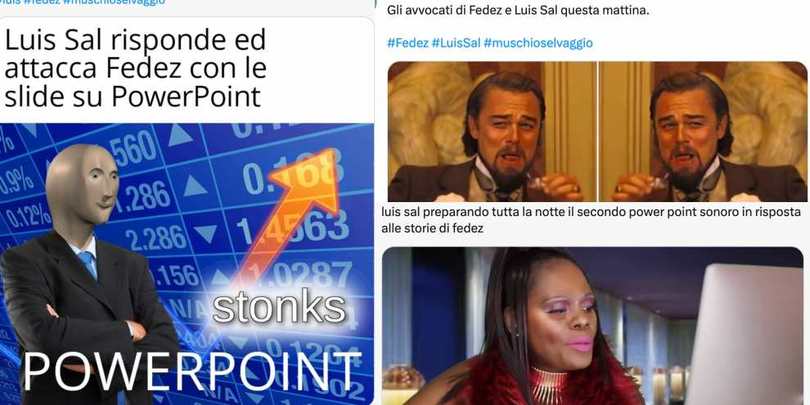 Litigio Fedez e Luis Sal: la reazione dei social tra meme e commenti