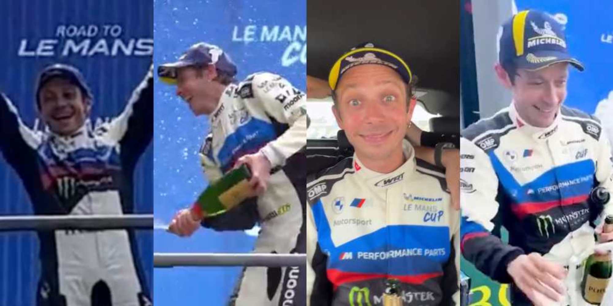 Rossi, prima vittoria in GT3: a Road To Le Mans fenomeno su quattro ruote