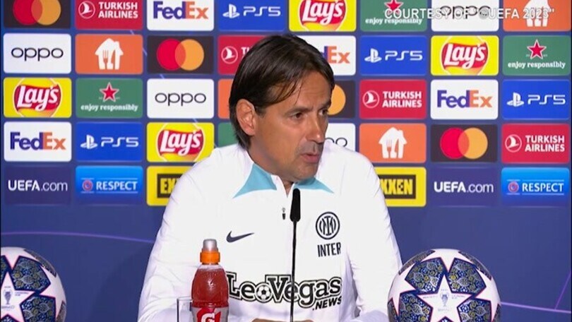Inzaghi: "Mkhitaryan? Non può essere al 100%"