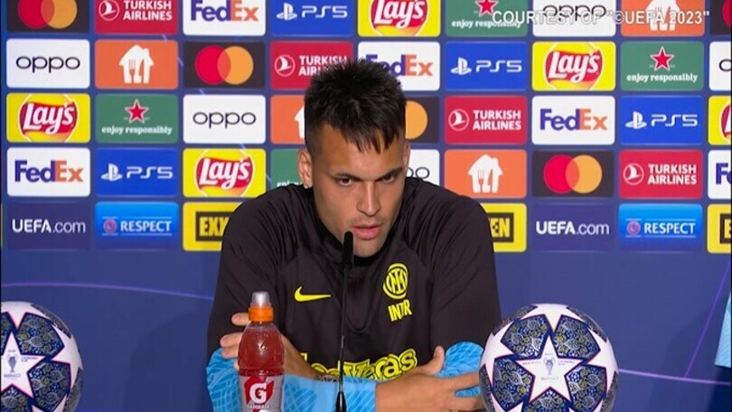 Lautaro Martinez: "Sensazioni? Le stesse del mondiale"