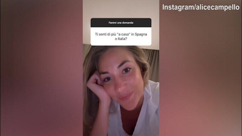Alice Campello, più italiana o spagnola? La sua risposta sorprende...