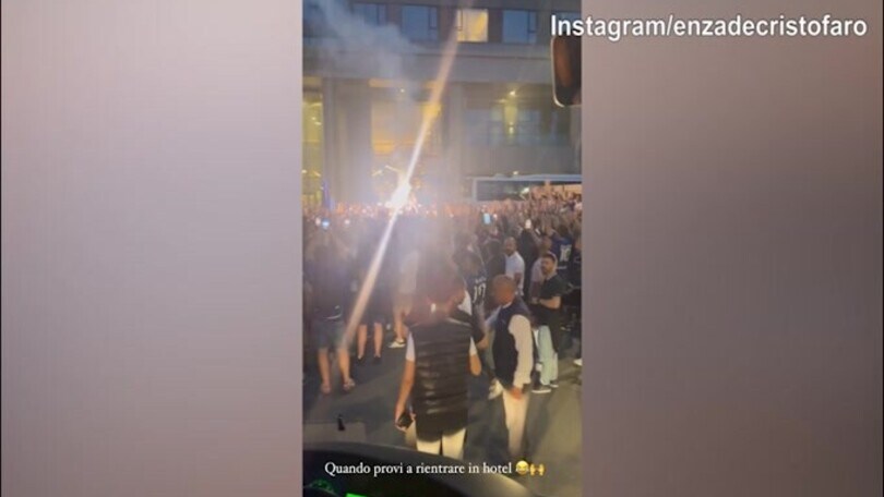 Istanbul 2023, Lady D'Ambrosio e la carica dei tifosi interisti