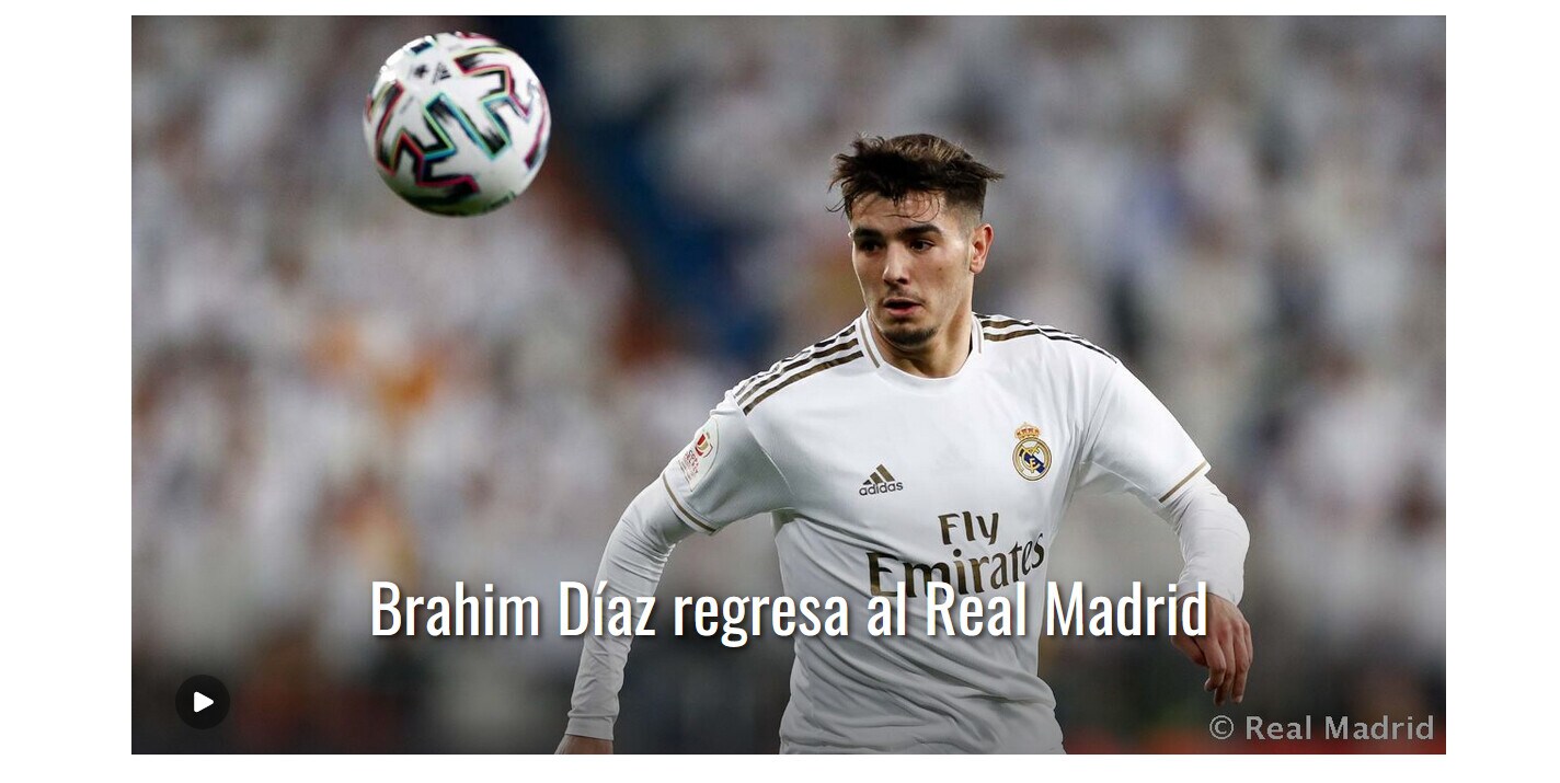 Ufficiale, Brahim Diaz giocherà nel Real Madrid