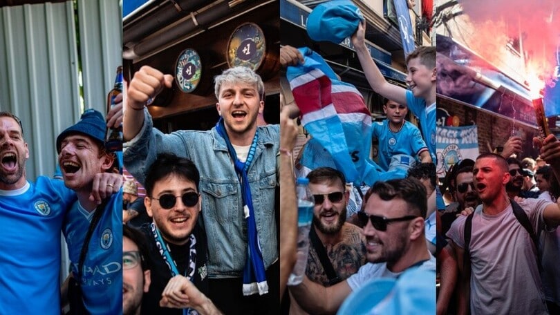 Manchester City, i tifosi invadono Istanbul: pronti per la finale